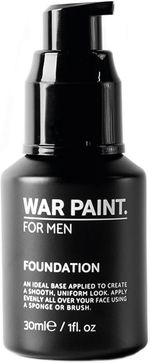 War Paint Foundation for Men, Dark, 30 ml