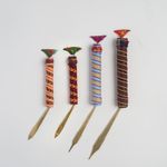 Full Set of 4  pieces Jaw harp Jew's harp Mouth Harp lips twanger DAN MOI Hmong