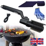 360° Rotate Electric Grill Brush Adjustable Angle-Rechargeable BBQ Grill Cleaner