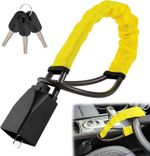 Steering Wheel Lock Titan Lock Car Accessories Anti-Theft Device High Visibility