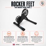 Rocker Feet for Wahoo Kickr Core 2 x4 3D Printed - UK Made - The Rocker Feet Co.