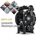 Air-Operated Double Diaphragm Pump 35GPM 1'' Inlet & Outlet Petroleum Fluids UK