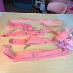X-Toyz Bondage (Pink) - Premium BDSM Restraint Set Faux Leather Adult