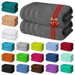 2X Large Jumbo Bath Sheet 100% Egyptian Cotton Super Soft Bathroom Towels Set