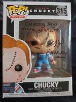 Brad Dourif signed Chucky Quoted Funko Pop SWAU