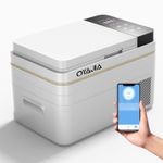 Car Fridge Freezer 30L Camping Fridge 12/240V 0±20°C Compressor Car Refrigerator