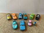 Disney Cars Race Day Set 10 Piece Diecast 1:55