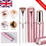 Flawless Facial Hair Remover, 18K Gold Plated Result Like JML,USB Rechargeable