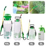 5L/8L/10L Garden Pressure Spray Bottle Portable Hand Pump Sprayer Weed Chemical