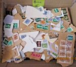 BOX OF USED GB CHARITY MIX KILOWARE MOSTLY DEFIN'S & MAINLY PRE 1990 #04559