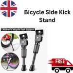 Kids Bike Kickstand for 12 14 16 18 20 Inch Wheel Bicycle Side Kick Stand
