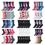 Womans Diabetic Socks Ladies Non Elastic Gentle Loose Top Soft Grip 6/12 Pairs