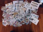 Job Lot Of British And Worldwide Postage Stamps Used And Mint