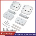 Tour Pack Latches Kit For Harley Touring CVO Street Glide Road King Road Glide