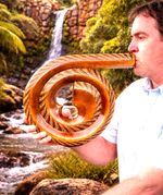 DIGERIDOO Spiral, FACTORY SECONDS Slight Imperfections, Great Sound Guaranteed!