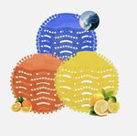 10 Urinal Screen Deodoriser Mat Anti Splash Toilet Fresh Fragrance for 30+ days