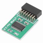 ⊹TPM 2.0 Module Strong Encryption 14 Pin LPC Interface TPM Module Board For