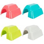 Trixie Plastic House Rabbit Guinea Pig NEW Large Cage Hutch Hide 4 Colours 61343