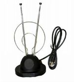 Indoor Portable HD TV Aerial With Telescopic Antenna FM/VFH