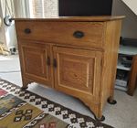 Victorian Pine Cabinet / Sideboard
