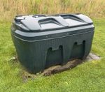 Kingspan Titan EcoSafe 1200 Litre Bunded Oil Tank Green ESLP1200B