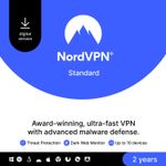 NordVPN Standard, 10 Devices, 2-Year, VPN & Cybersecurity, Digital Code