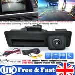 AHD Reverse Camera For Audi A3 A4 A5 A6 A7 Q3 Q5 Q7 8V B8 8T C7 Rear Boot Handle