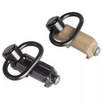 45 Degree Low Profile QD Sling Swivel Attachments w/ Picatinny Rail Mount