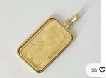 14k gold plated over steel bezel frame for 1 oz credit suisse Pamp Lady Fortuna