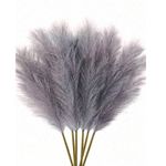 10pcs Artificial Pampas Grass Fake Reed Flower Bunch Wedding Home Decor Bunch