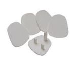 Pack of 5 UK 3 Pin Child Safety Blanking Plug Socket Cover Protecter