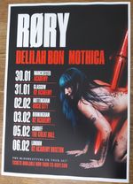 RØRY concert poster – 2027 TOUR live band music show gig memorabilia
