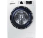SAMSUNG ecobubble WW80J5555FW 8 kg 1400 Spin Washing Machine - White