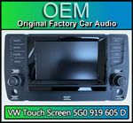 VW Navigation Screen Bluetooth touchscreen display Volkswagen sat nav 5G0919605D