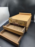 Royal & Langnickel Wooden Desktop Table Easel Artist Paint Box 2 Drawers