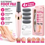 Rechargeable Electric Foot Grinder File Dead Skin Callus Remover Pedicure Tool
