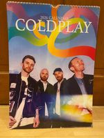 Coldplay 2026 Wall Calendar A3 Brand New & Sealed Unofficial