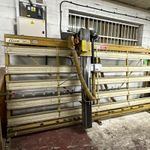 Elcon Vertical Panel Saw Wall-Mounted Sheet Cutting Saw - Collection Only