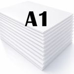 A1 White Foamboard – 5mm Thick x 10 Sheets (594mm x 841mm) – Lightweight Mountin