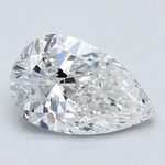 1.19 CT Certified AGI Pear Cut Natural Mined Diamond Loose E color VS2 clarity