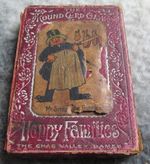 Chad Valley Games :  The Round Card Game of Happy Families - Circa 1910