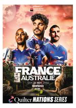 FRANCE v AUSTRALIA 22 November 2025 NATIONS SERIES FAN edit UNOFFICIAL 8 pages