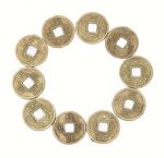 10 Lucky Chinese Coins Feng Shui Fortune Wealth Ancient Style Feng Shui Decor