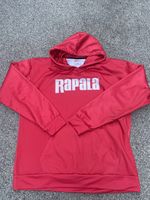 Men’s 2XL Rapala Red White Fishing Hoodie Predator Lure Fishing Sweatshirt Top