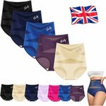 High-Waist Tummy Control Seamless Shaping Lucky Panties Compression Underwear