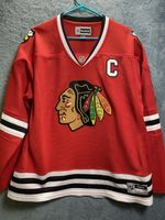 Reebok NHL Chicago Blackhawks Jonathan Toews 19 Captain Jersey Red Womens XXL