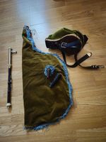 Vintage Uilleann Pipes Practice Set - Unknown Maker