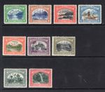M21864 Trinidad & Tobago 1935 SG230S/238S - Definitives perforated SPECIMEN.