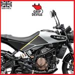 Grip Devils Tank Grips: Husqvarna Vitpilen/Svartpilen 125/401 2024+ Black