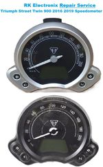 Triumph Street Twin 900 2016 2022 Speedometer clock Repair Service